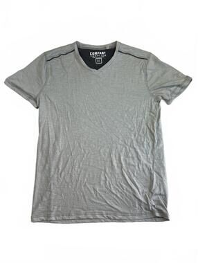 Company Eighty One Men's Medium Gray V-Neck T-Shirt